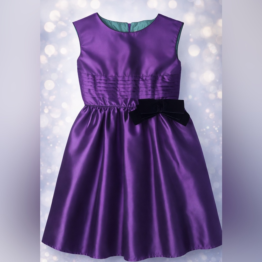 American Girl Elegant Purple Dress